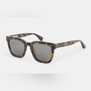 Allsaints Phoenix Square sunglasses Camo Tort men women unisex